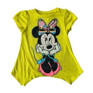 Disney Minnie Mouse Yellow Top
